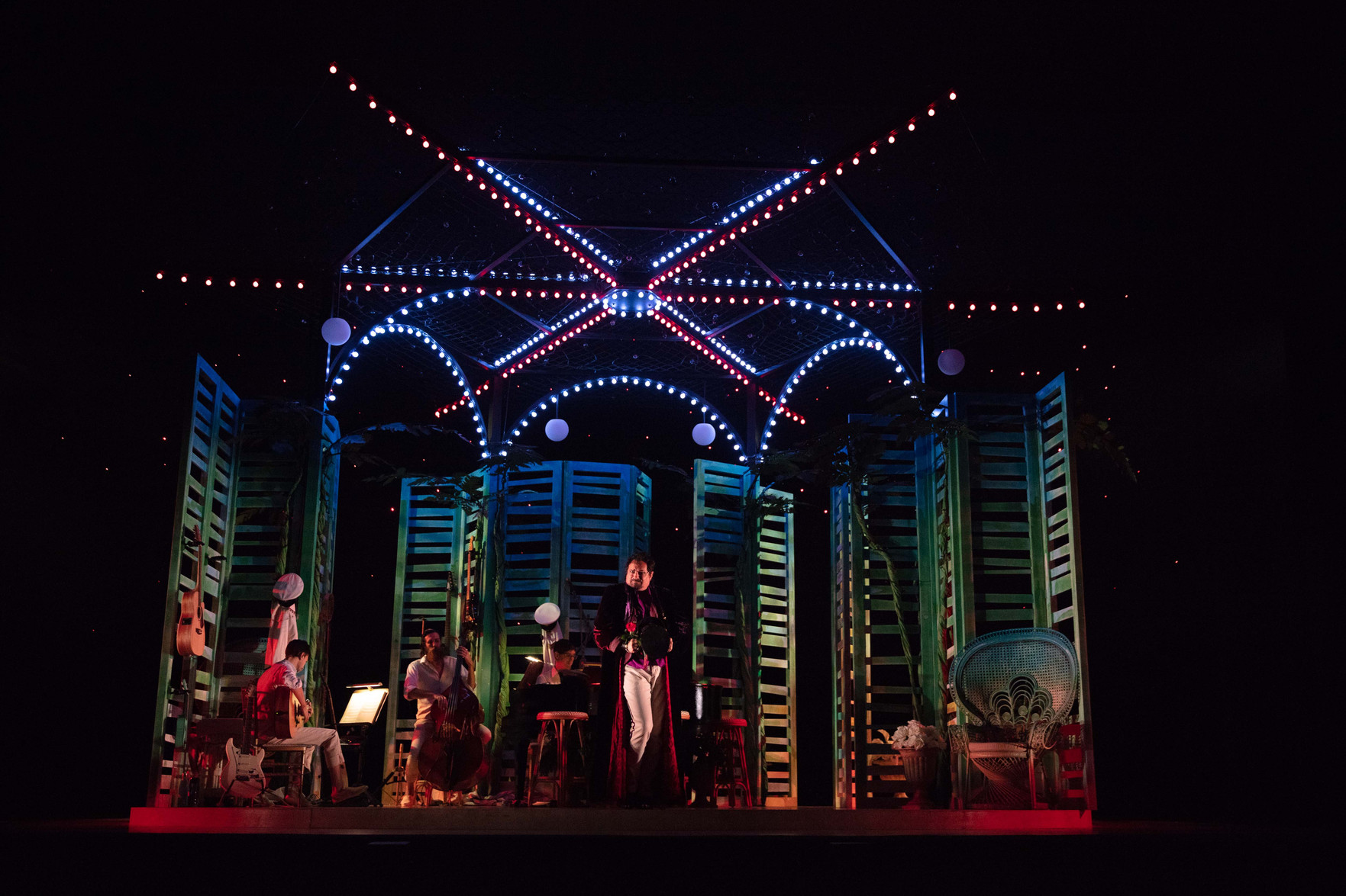 Ben Hughes / Lighting Designer - Cabaret Berserkus / Gold Coast Arts Centre